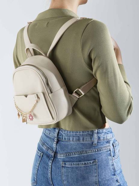 Rugzak Torrow Beige girly TGIR03 ander zicht 1